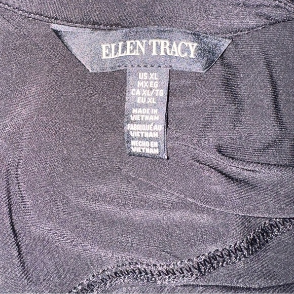 Ellen Tracy Black Blouse - Picture 4 of 5